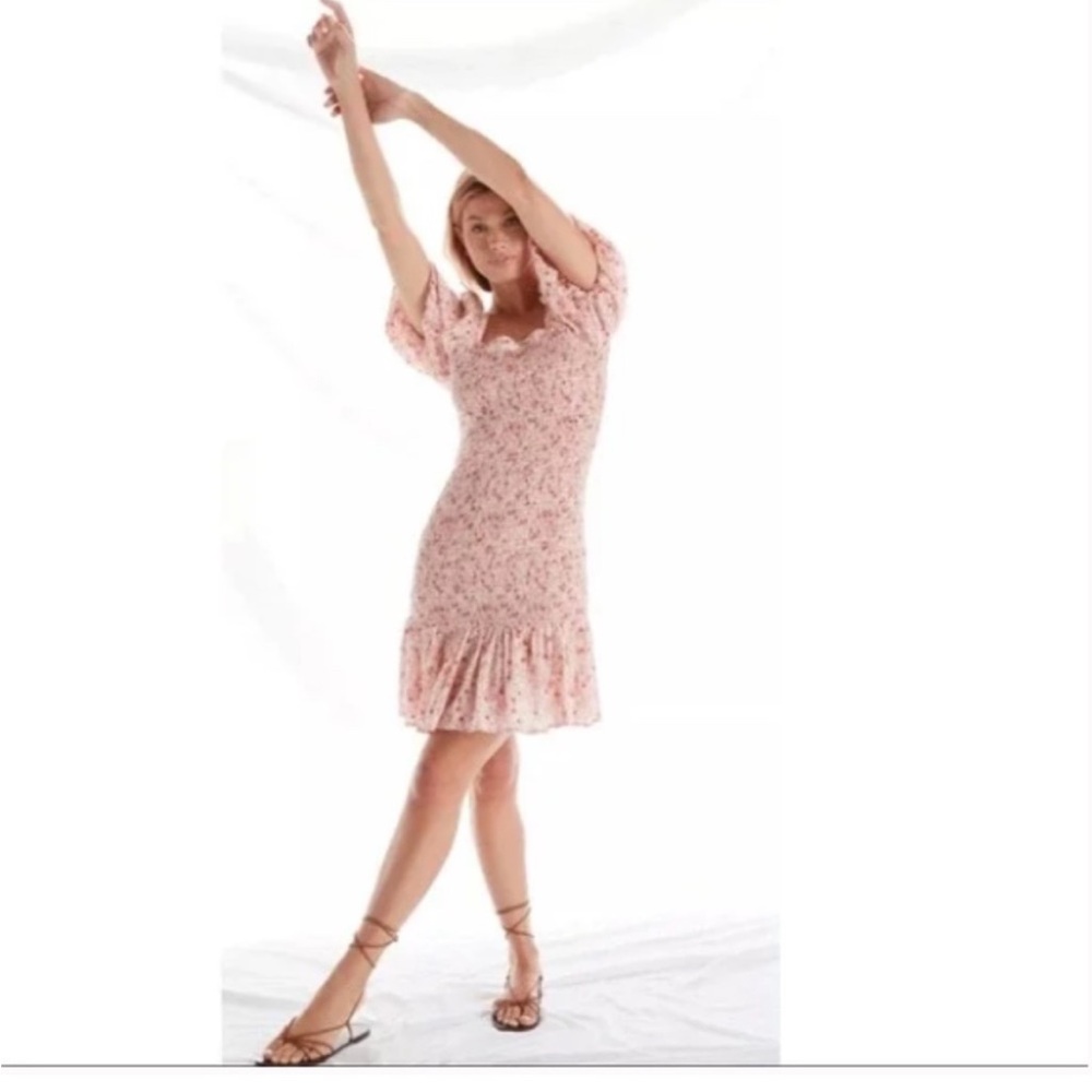 Another love Anthropologie smocked floral dress